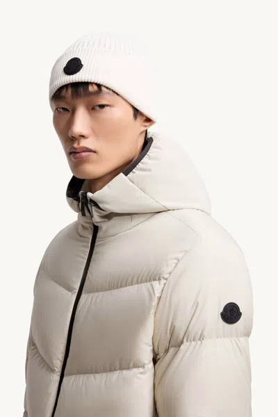 Moncler Logo-patch Waffle-knit Beanie