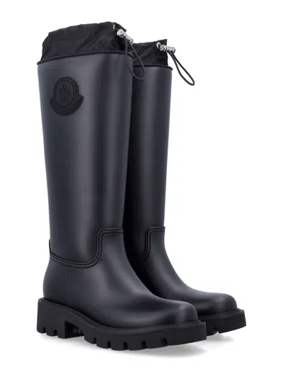 Moncler Rubber Kickstream Boots With Drawstring