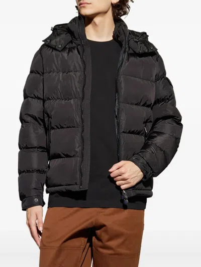 Moncler Maya Padded Coat In Black