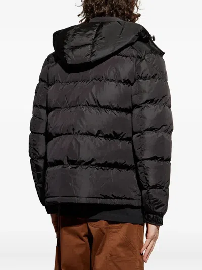 Moncler Maya Padded Coat In Black