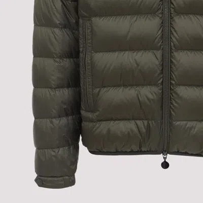 Moncler Insulated Lightweight Waistcoat With Silhouette In Green