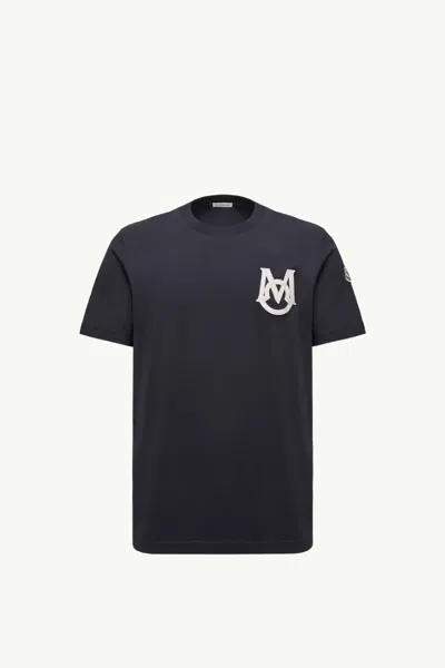Moncler Logo Cotton Jersey T-shirt