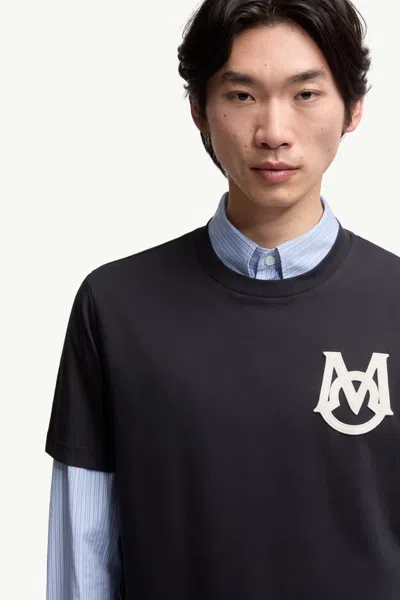Moncler Logo Cotton Jersey T-shirt