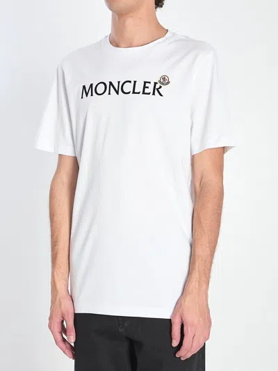 Moncler Enfant Logo Printed Crewneck T-shirt