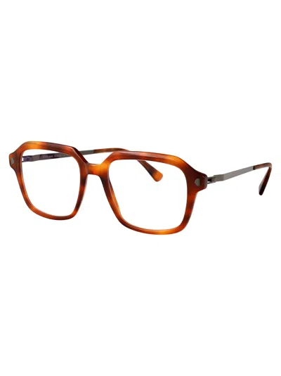 Mykita C205-soft Havana/shinygraphite Steel + Acetate Glasses In Brown