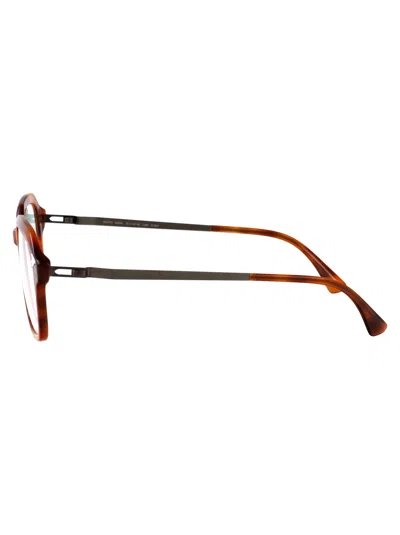 Mykita C205-soft Havana/shinygraphite Steel + Acetate Glasses In Brown