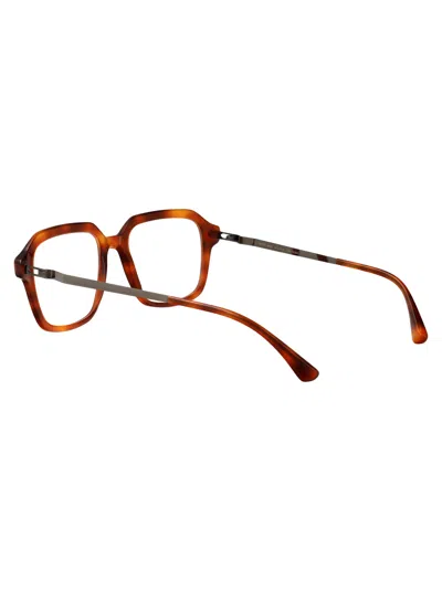 Mykita C205-soft Havana/shinygraphite Steel + Acetate Glasses In Brown