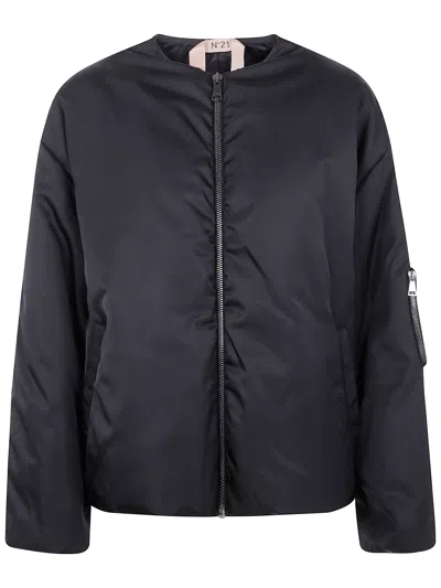 N°21 Bomber Jacket In Black