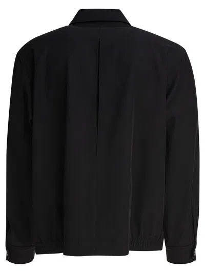Needles Logo-embroidered Jacket In Black