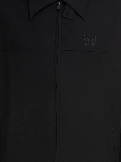 Needles Logo-embroidered Jacket In Black