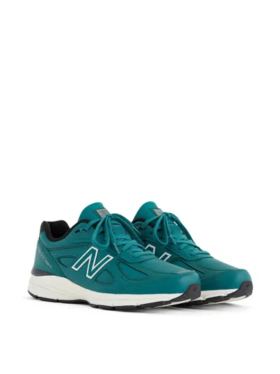 New Balance 990v4 Made In Usa X Teddy Santis Sneakers In Green