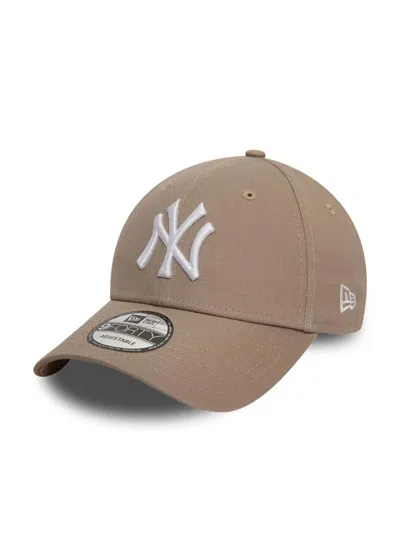 New Era Logo-embroidered Cotton Cap In Brown
