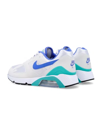 Nike Air 180 Sneakers In White Leather And Fabric In Multi