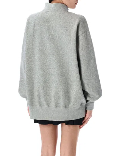 Nike Phoenix Zip-up Sweatshirt In Gray