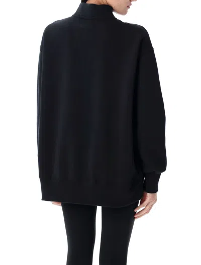 Nike Phoenix Zip-up Sweatshirt In Black
