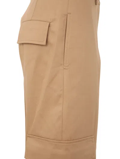 Nina 14.7 Maxi Cargo Trousers Clothing In Brown