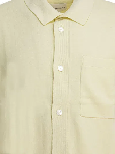 Norse Projects Mens Rollo Cotton-linen Short-sleeve Shirt