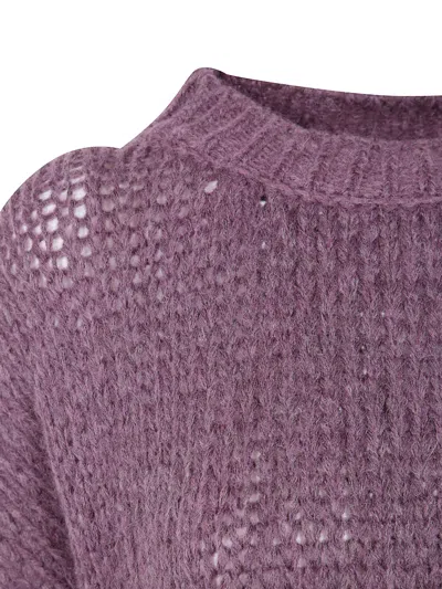 Nuur Long Sleeves Round Neck Sweater In Neutral