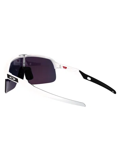 Oakley Matte White Injectate Sunglasses In Multi