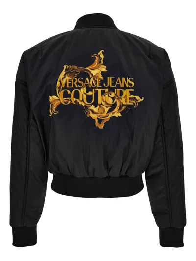 Versace Jeans Couture Baroque-print Bomber Jacket