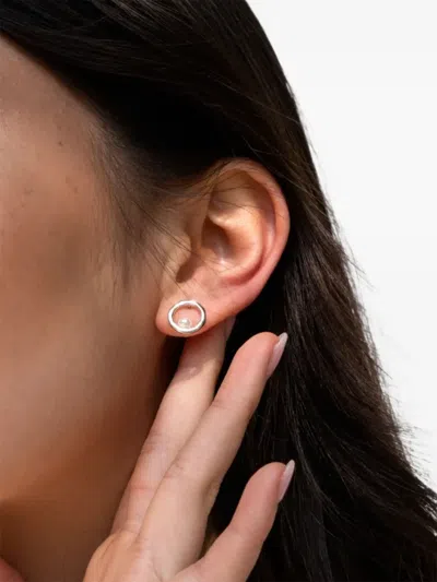 Dower & Hall Waterfall Earrings In Metallic