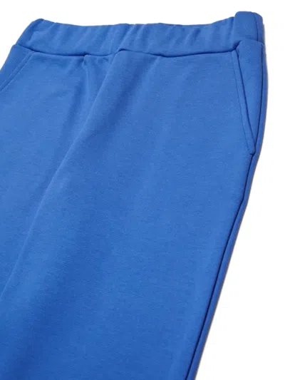 Marni Logo-print Trousers In Blue