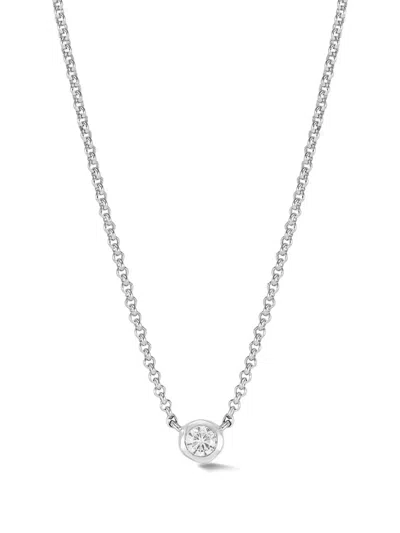Dower & Hall Dewdrop Pendant Necklace In Metallic