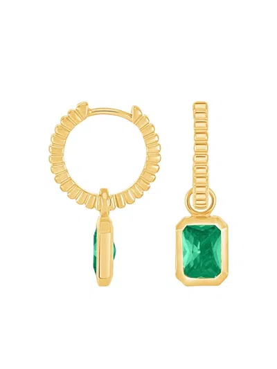 Dower & Hall Humbug Huggie Hoops In Gold