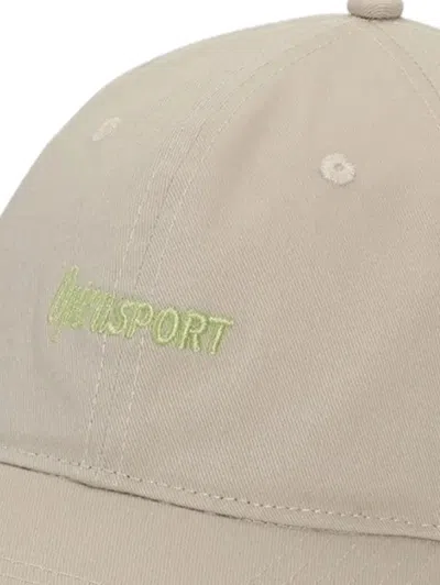 Operasport Rene Logo-embroidered Cap In Neutral