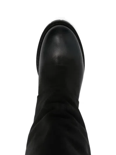 Metisse 40mm Slouch Calf-leather Boots In Black