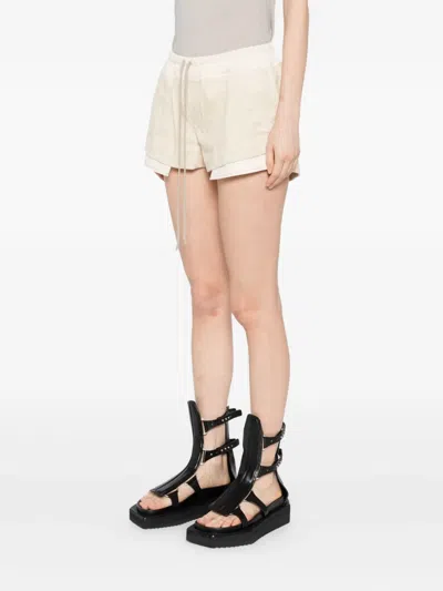 Rick Owens Off-white Concordians Fog Boxers Shorts In Neutral