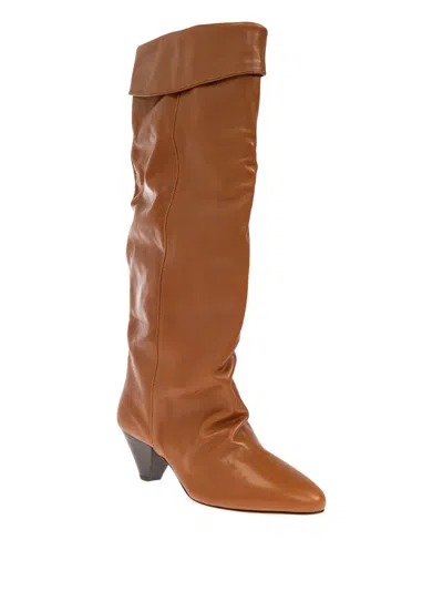 Isabel Marant 65mm Elita Leather Knee-high Boots
