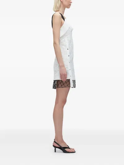 3.1 Phillip Lim Sleeveless Corded Lace Minidress In White