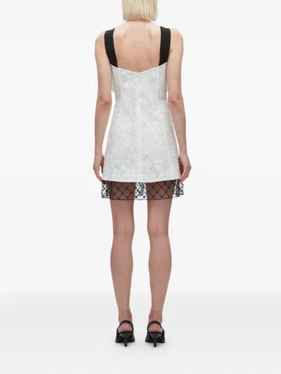 3.1 Phillip Lim Sleeveless Corded Lace Minidress In White