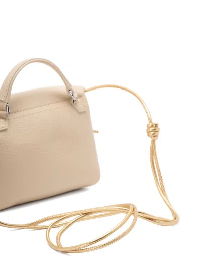 Zanellato Postina Leather Top-handle Studded Shoulder Bag
