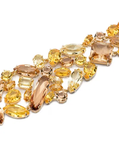 Swarovski Gema Choker Necklace In Gold