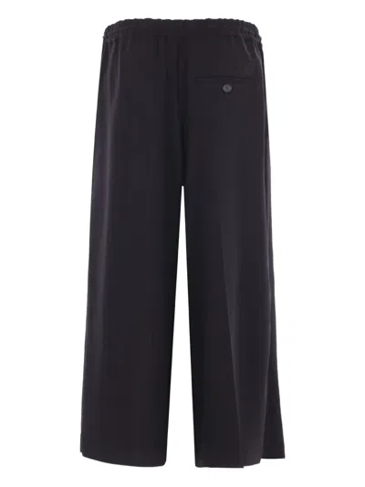 Loewe Drawstring Trousers In Black