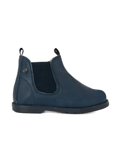 Falcotto Elastic-panel Boots In Blue