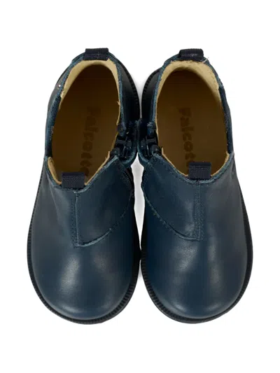 Falcotto Elastic-panel Boots In Blue