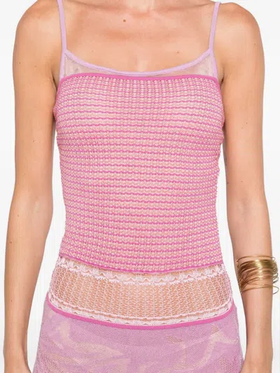 Roberta Einer Delicate Maxi Dress In Pink