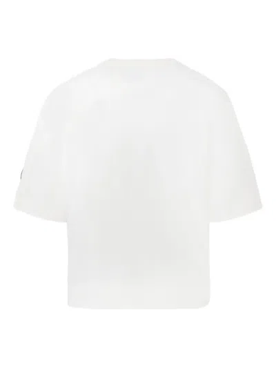 C.p. Company Lens-detail T-shirt In White