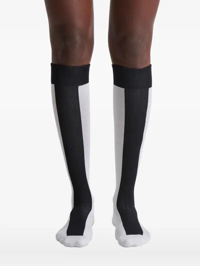 Fusalp Sock Fizz Panelled Socks In White