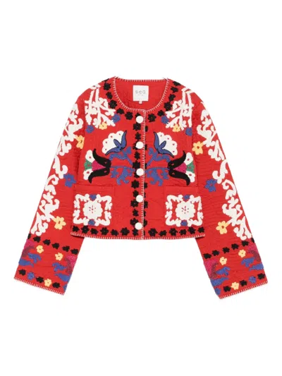 Sea Catrine Jacket In Red