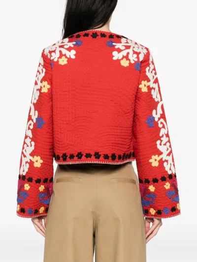 Sea Catrine Jacket In Red