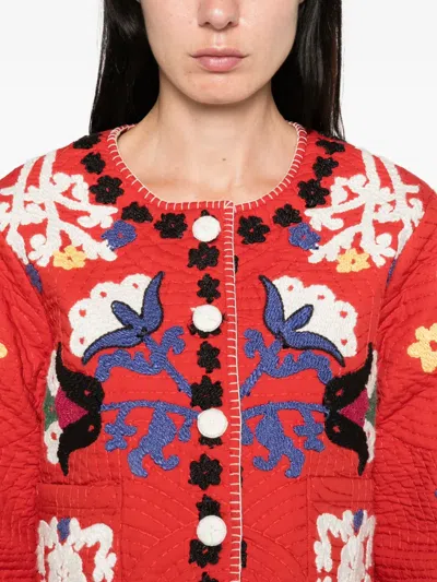 Sea Catrine Jacket In Red