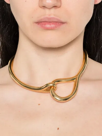 Vivyinrosa Heidi Mobile Node Necklace In Gold