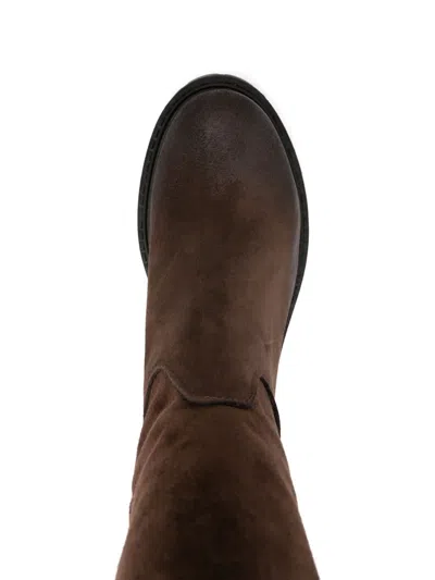Metisse 40mm Suede Knee-high Boots In Brown