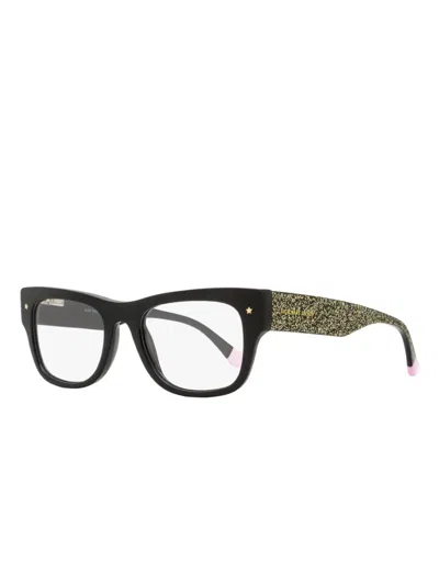 Victoria's Secret Square-frame Glasses In Black