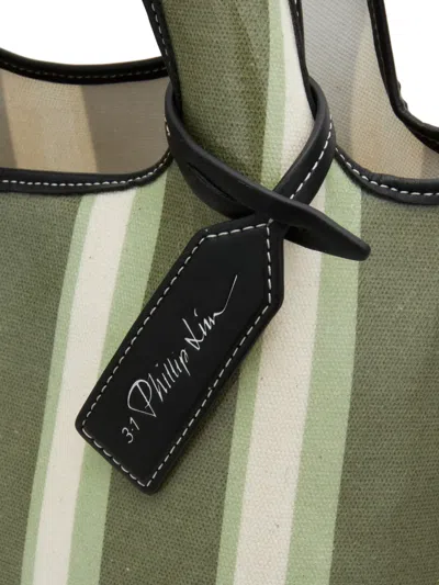 3.1 Phillip Lim Medium Market Stripe Tote Bag