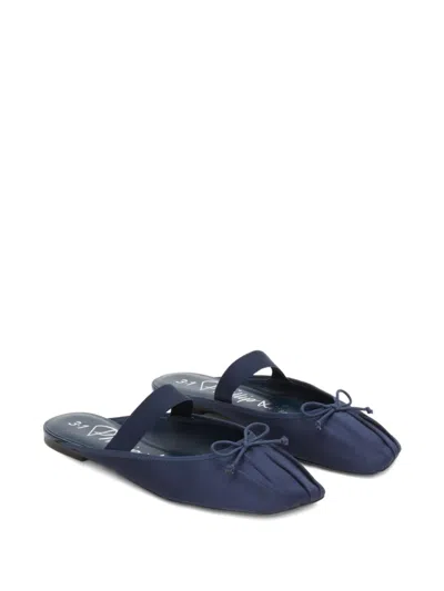 3.1 Phillip Lim Bow-detail Pleated Mules